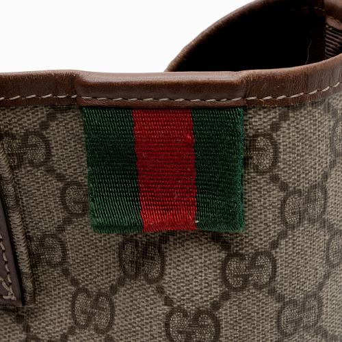 Gucci GG Supreme Signature Web Loop Medium Tote