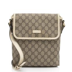 Gucci GG Supreme Flap Small Messenger