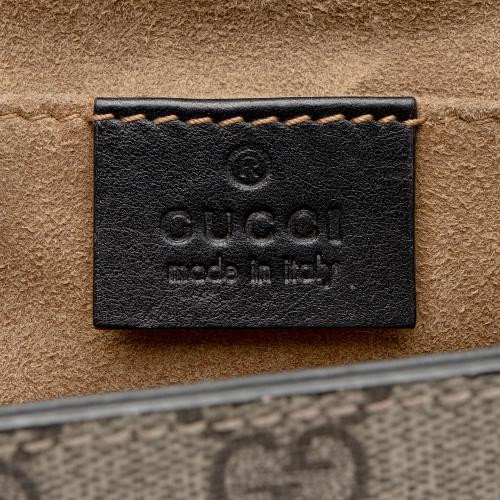 Gucci GG Supreme Small Padlock Shoulder Bag