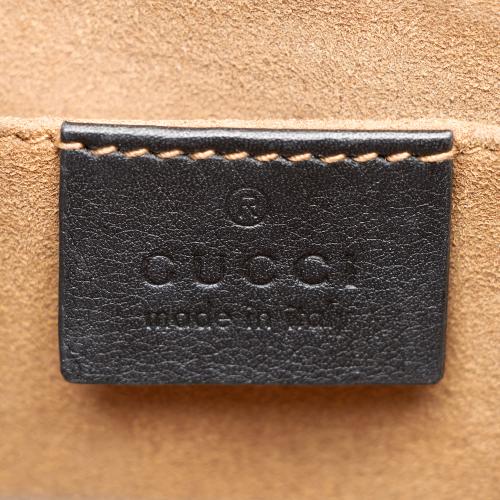 Gucci GG Supreme Small Padlock Shoulder Bag