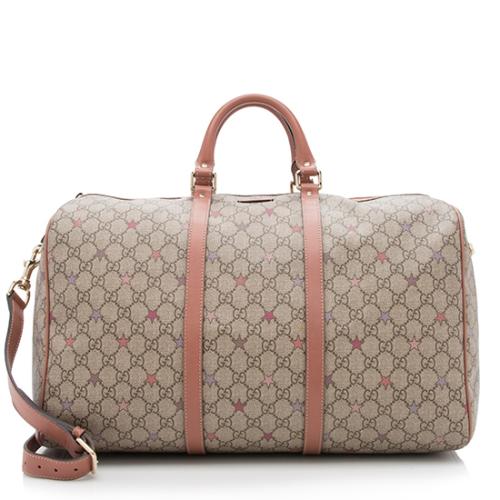 Gucci GG Supreme Stars Duffle Bag