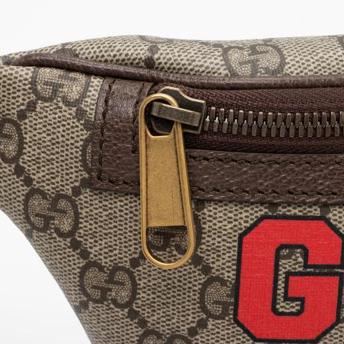 Gucci GG Supreme Tiger Belt Bag