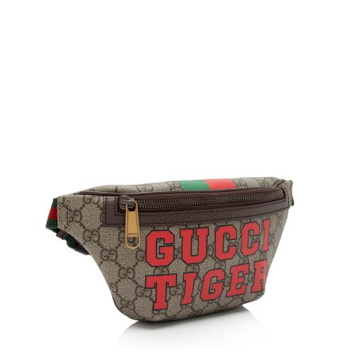 Gucci GG Supreme Tiger Belt Bag