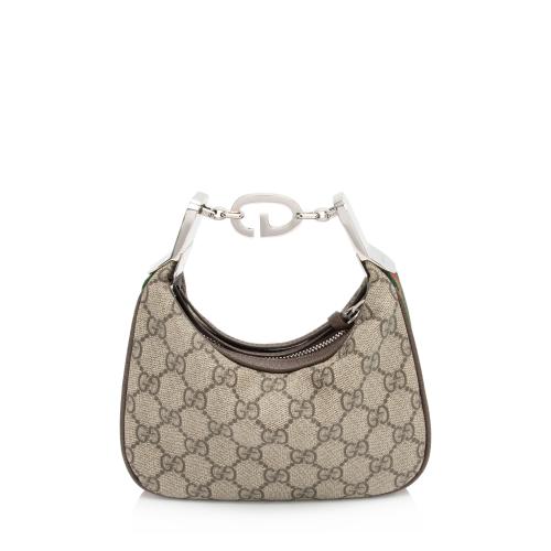 Gucci GG Supreme Web Attache Mini Bag