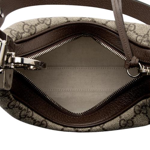 Gucci GG Supreme Web Attache Small Shoulder Bag