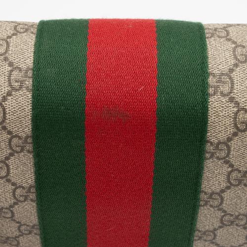 Gucci GG Supreme Web Flat Square Messenger