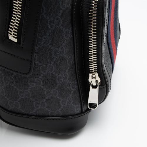 Gucci GG Supreme Web Small Day Backpack