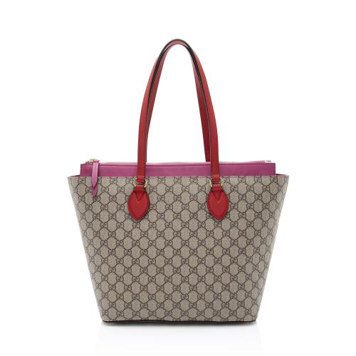 Gucci GG Supreme Zip Tote