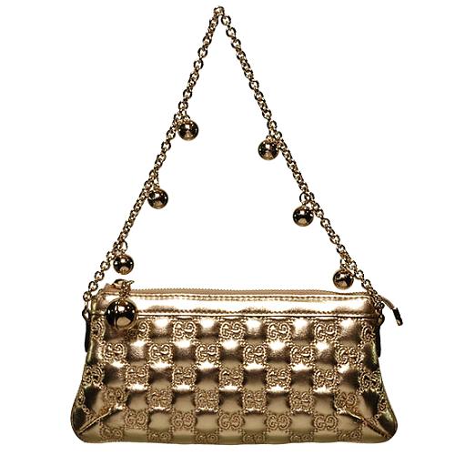 Gucci Gold Evening Handbag