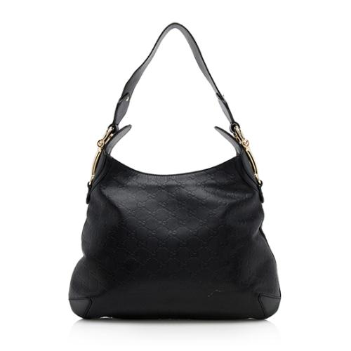 Gucci Guccissima Leather Creole Hobo