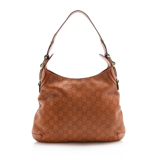 Gucci Guccissima Leather Creole Hobo