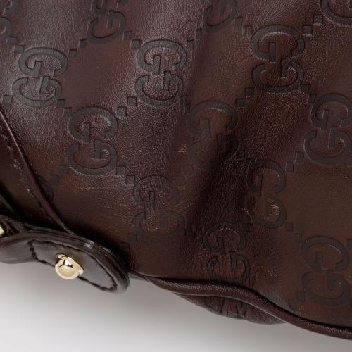 Gucci Guccissima Leather Creole Hobo