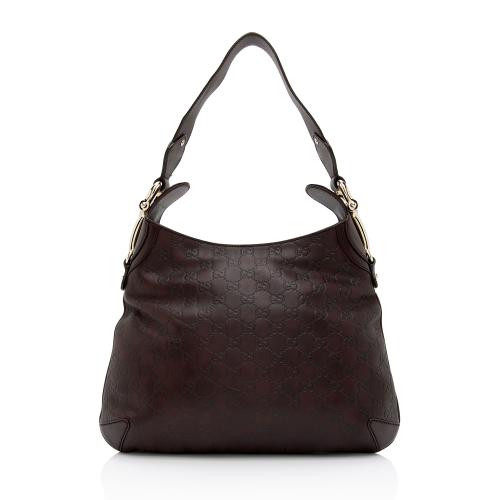 Gucci Guccissima Leather Creole Hobo