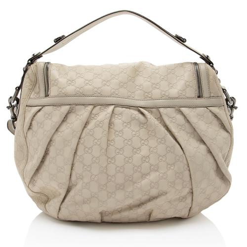 Gucci Guccissima Leather Icon Bit Hobo