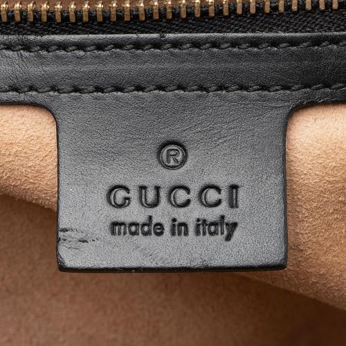 Gucci Guccissima Leather Padlock Medium Shoulder Bag