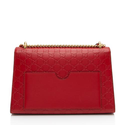 Gucci Guccissima Leather Padlock Medium Shoulder Bag