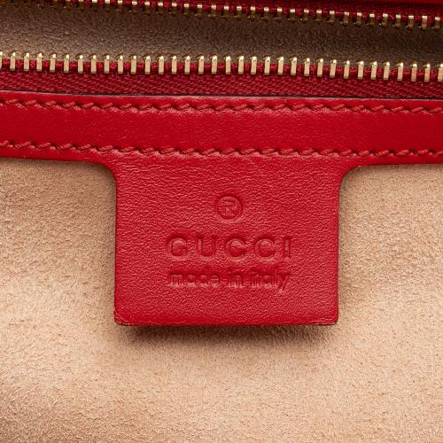 Gucci Guccissima Leather Padlock Medium Shoulder Bag