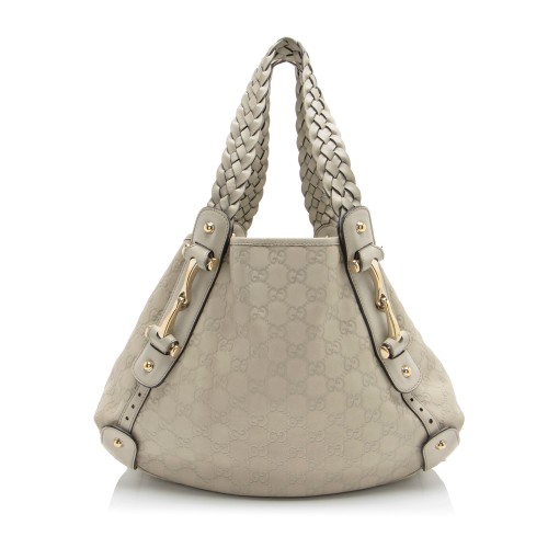 Gucci Guccissima Leather Pelham Small Shoulder Bag