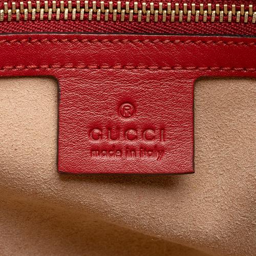 Gucci Guccissima Leather Boston Bag