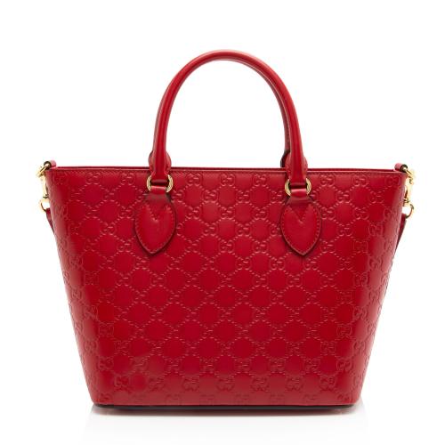 Gucci Guccissima Leather Signature Medium Tote