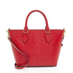 Gucci Guccissima Leather Signature Medium Tote