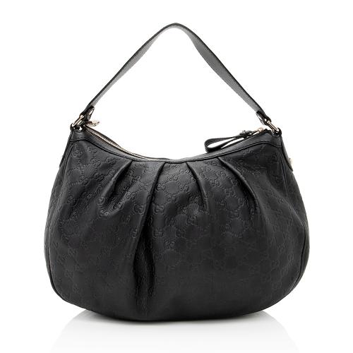 Gucci Guccissima Leather Sukey Hobo