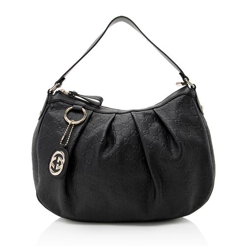 Gucci Guccissima Leather Sukey Hobo