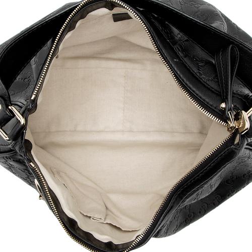 Gucci Guccissima Leather Sukey Hobo