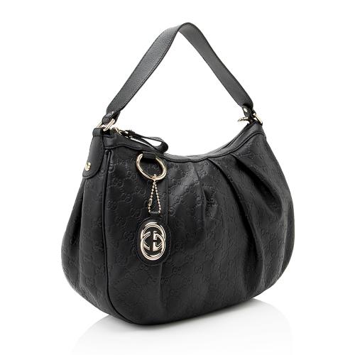 Gucci Guccissima Leather Sukey Hobo