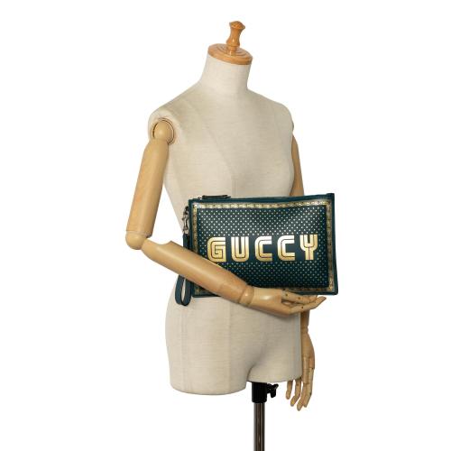 Gucci Guccy Sega Clutch