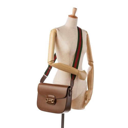 Gucci Horsebit 1955 Web Crossbody