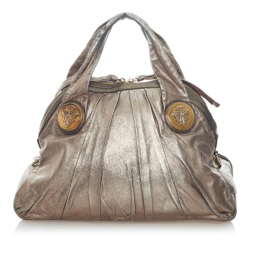 Gucci Hysteria Leather Tote Bag