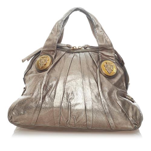 Gucci Hysteria Leather Tote Bag