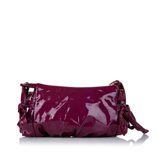 Gucci Hysteria Patent Leather Clutch Bag