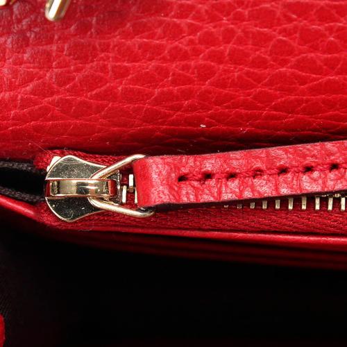 Gucci Interlocking G Chain Leather Wallet on Chain