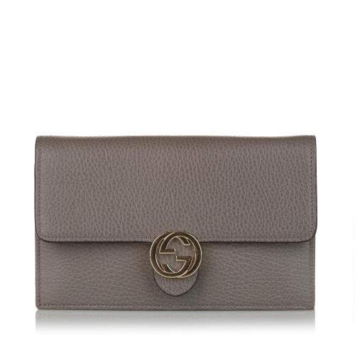 Gucci Interlocking G Wallet On Chain 4