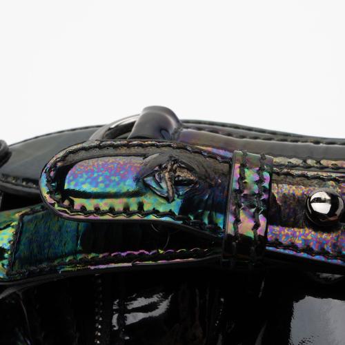 Gucci Iridescent Patent Leather Icon Bit Hobo