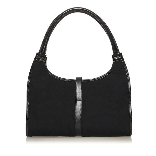 Gucci Jackie Canvas Handbag