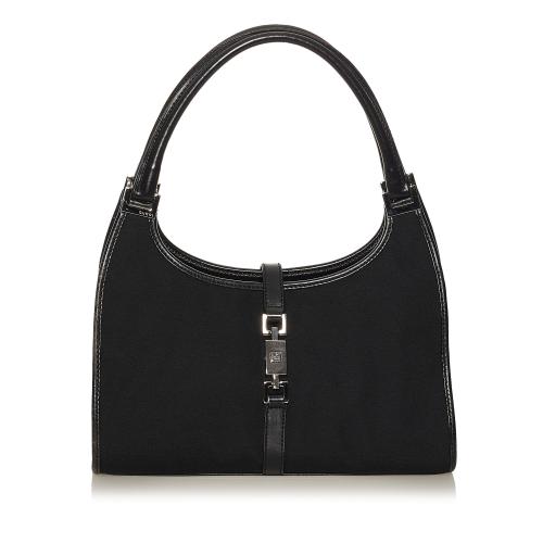 Gucci Jackie Canvas Handbag