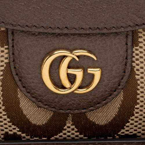 Gucci Jumbo GG Canvas Diana Small Tote