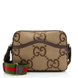 Gucci Jumbo GG Canvas Messenger