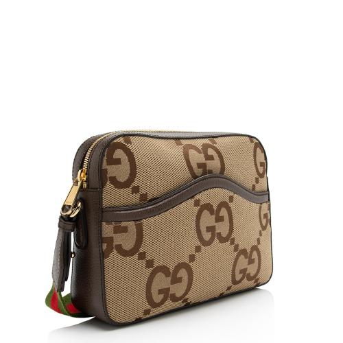 Gucci Jumbo GG Canvas Messenger