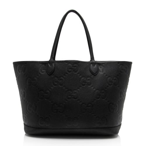 Gucci Jumbo GG Leather Large Tote