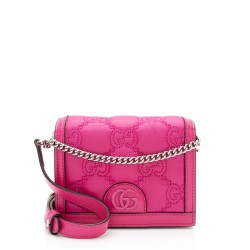 Gucci Jumbo GG Matelasse Nylon Mini Chain Bag