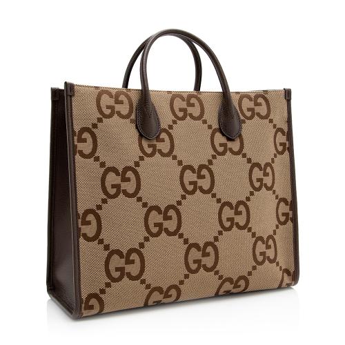 Gucci Jumbo GG Canvas Tote