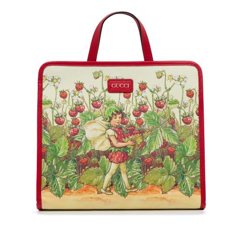 Gucci Kids Strawberry Fairy Tote Bag