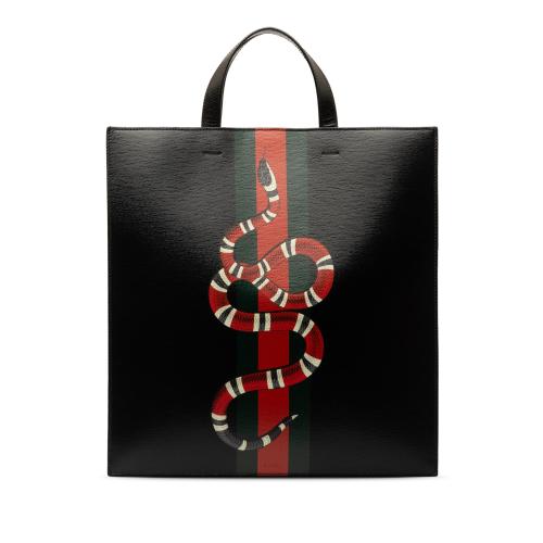 Gucci Kingsnake Web Tote