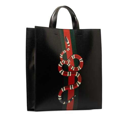 Gucci Kingsnake Web Tote