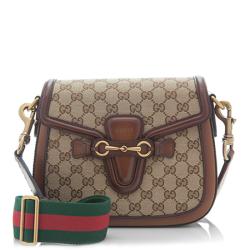 Gucci GG Original Lady Web Medium Shoulder Bag