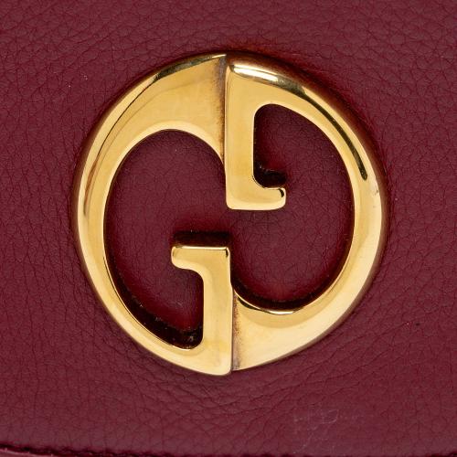 Gucci Leather 1973 Small Shoulder Bag